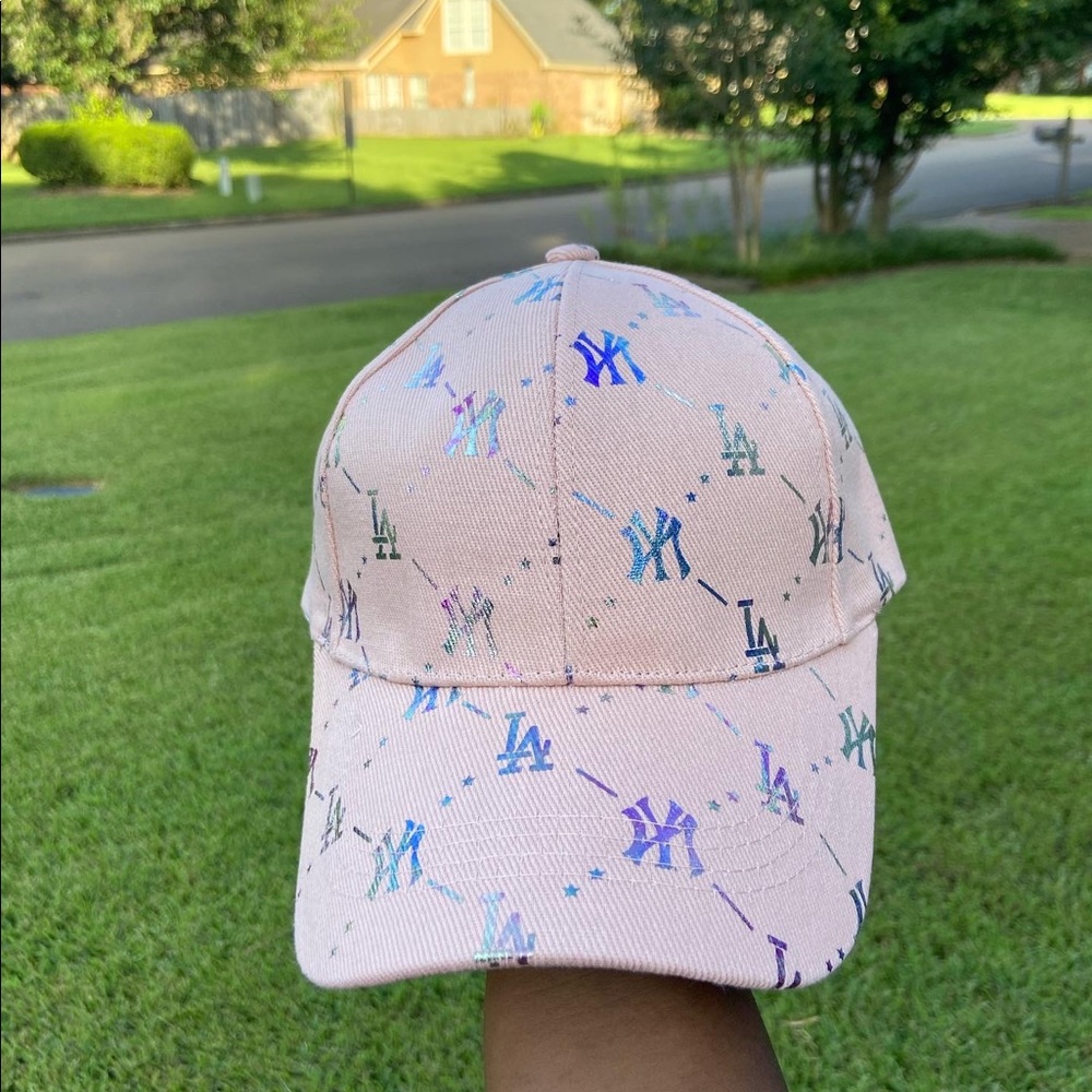 La x NY hat (pink)
